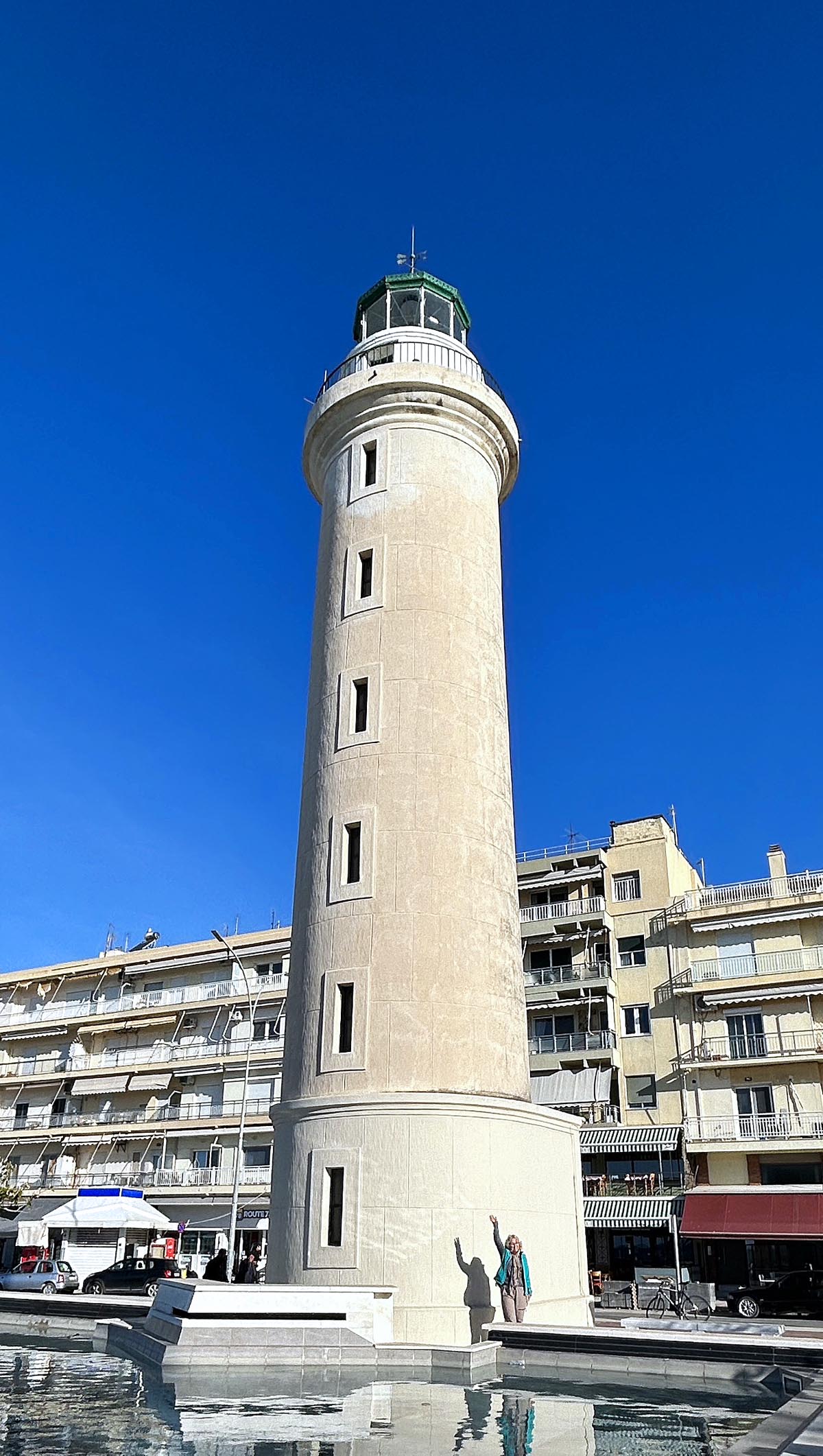 Alison & the Lighthouse of Alexandroupoli