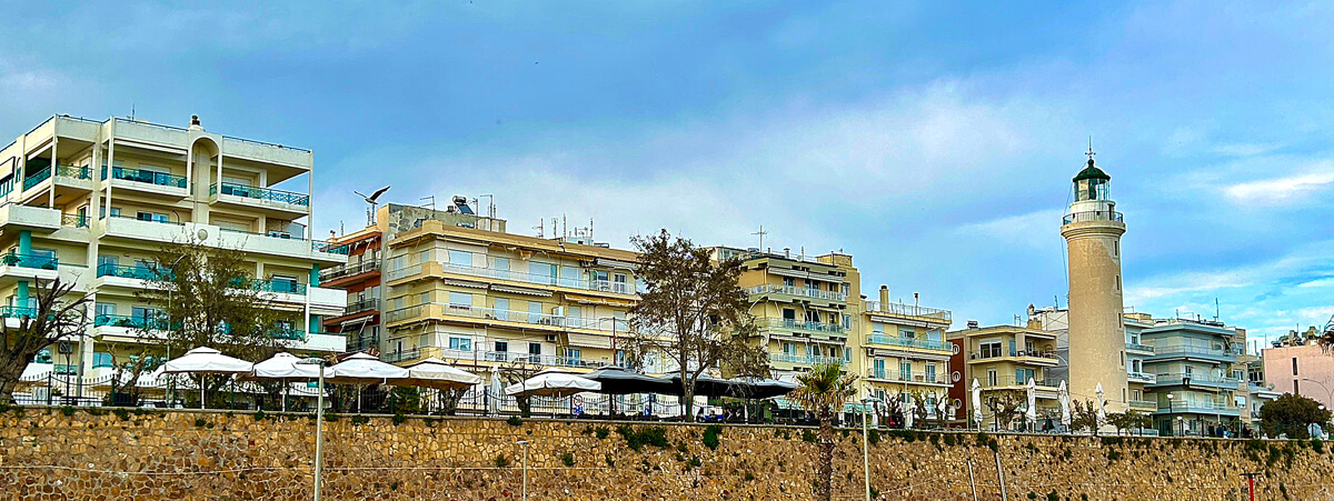 Waterfront with Lighthouse