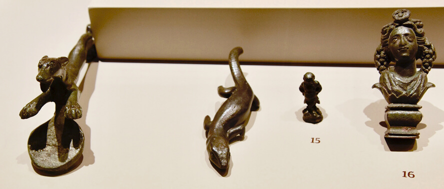 Ancient Trinkets. The Ephesus Museum, Selcuk, Turkey.