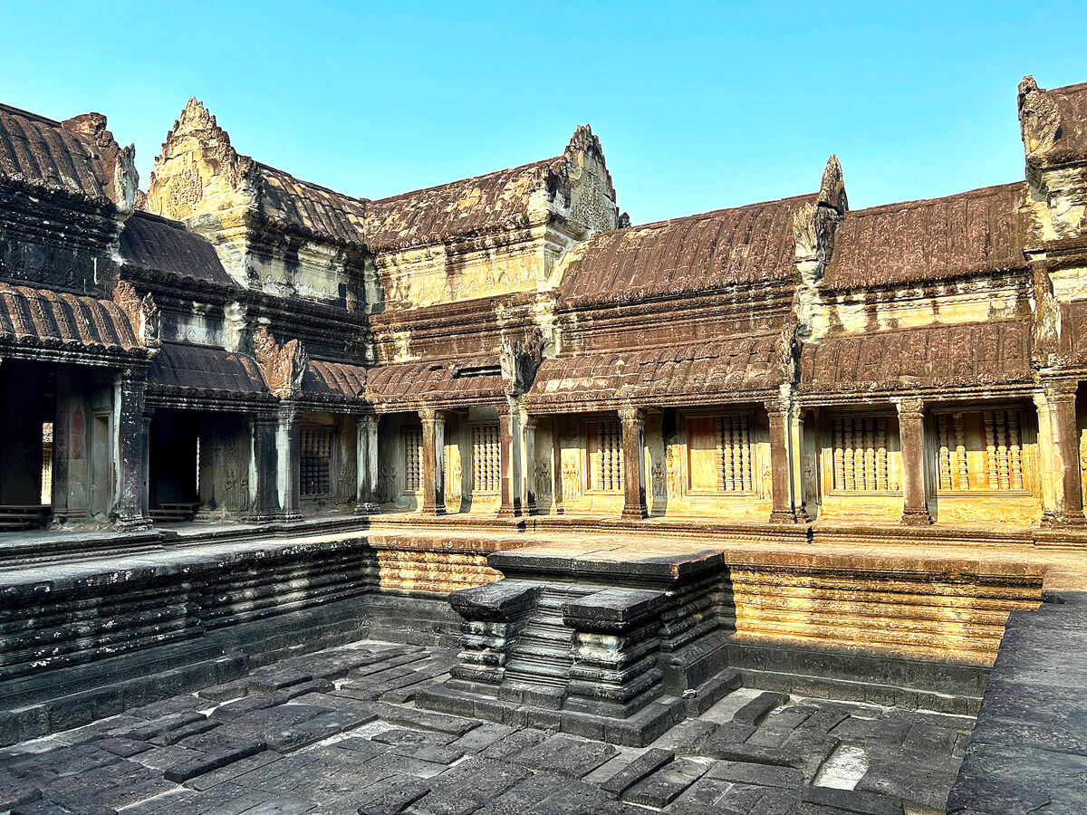 One of the Sacred Pools of Angkor Wat