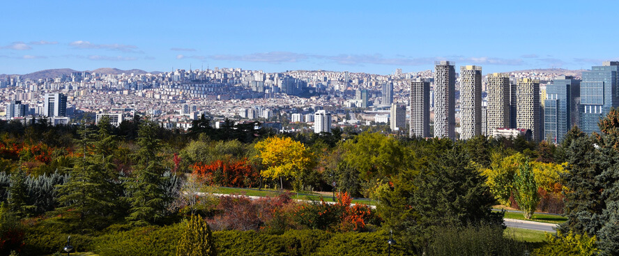 Ankara from the Mausoleum
