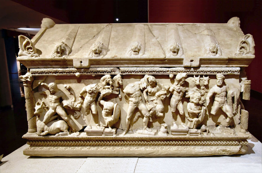 Labours of Herakles Sarcophagus
