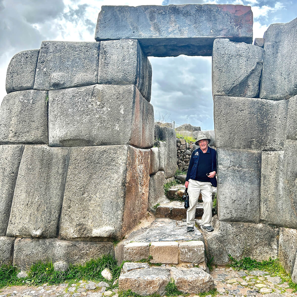 Under a Saqsaywaman Lintel