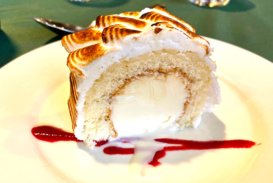 Baked Alaska aka in French – Norwegian Omelet