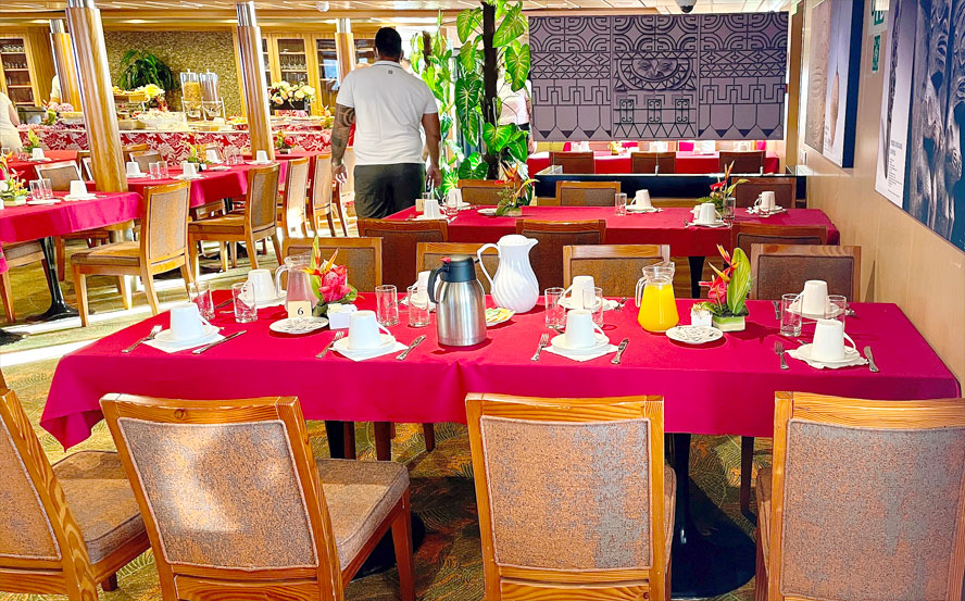 Table 6 – Coffee, Hot Water & Juice