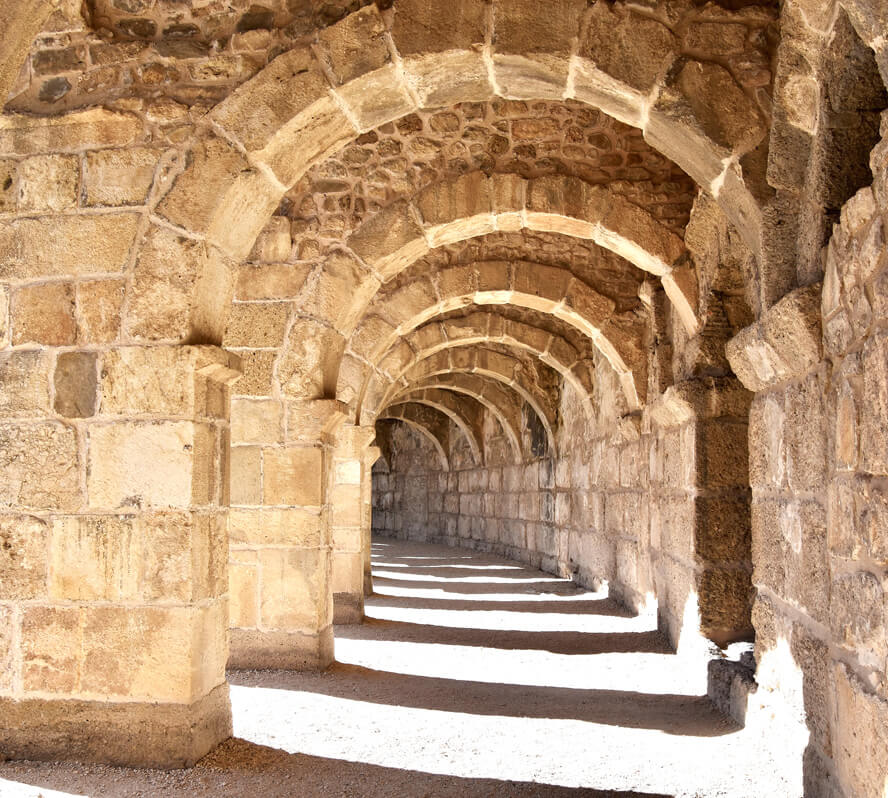 Barrel Vaulted Colonnade
