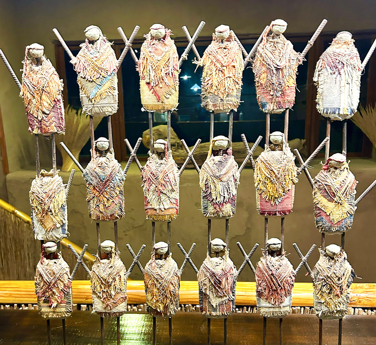 Figures in the Lobby