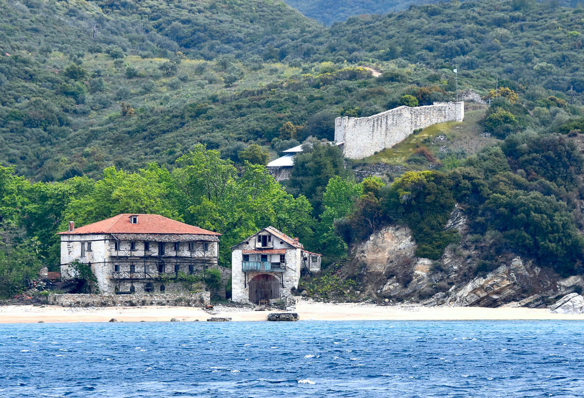 The Mount Athos Wall