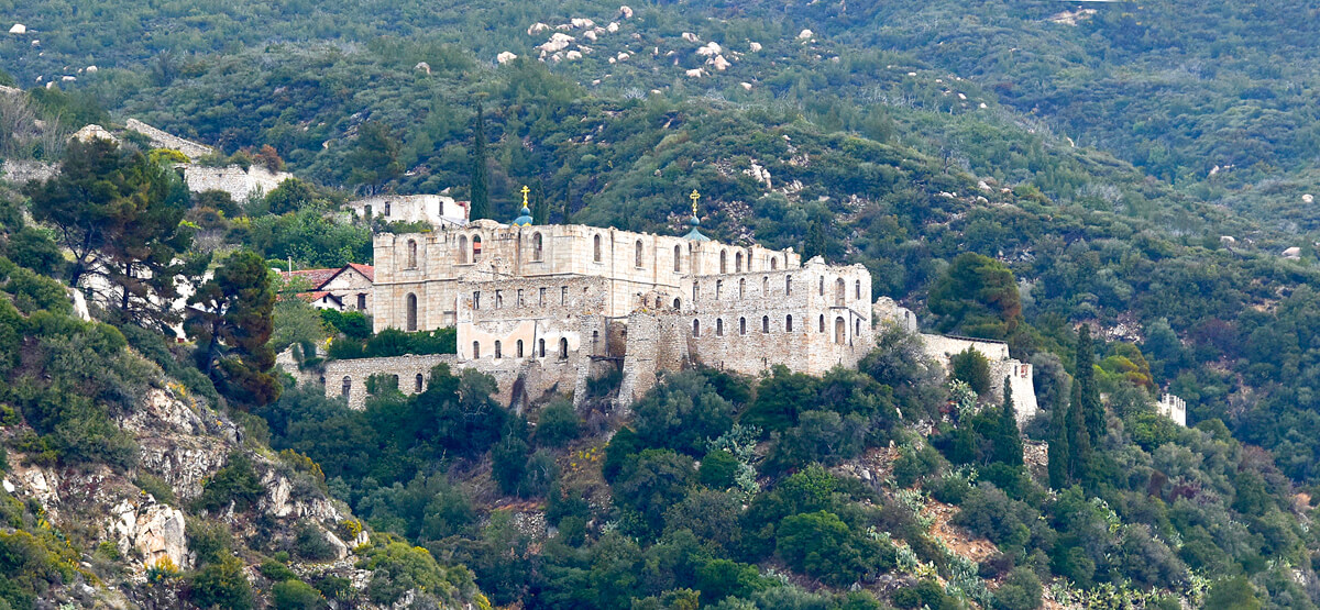 Large Abandoned Monastery Complex