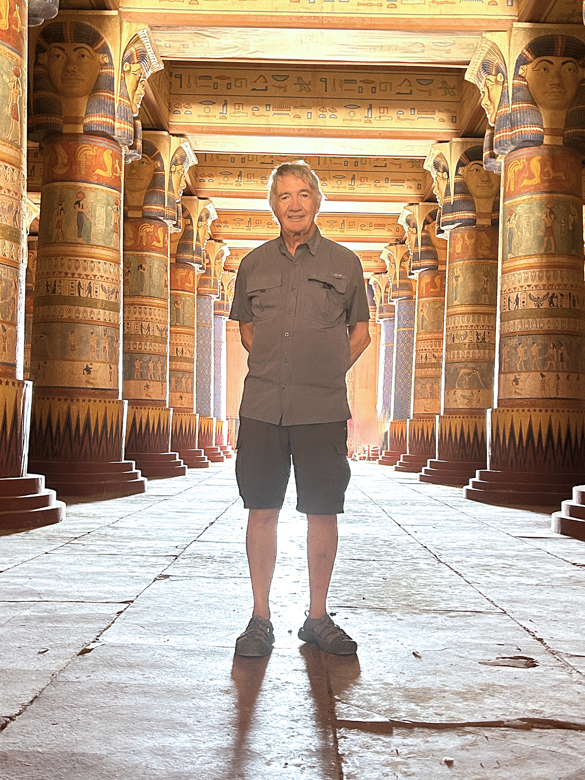 In the Egyptian Temple