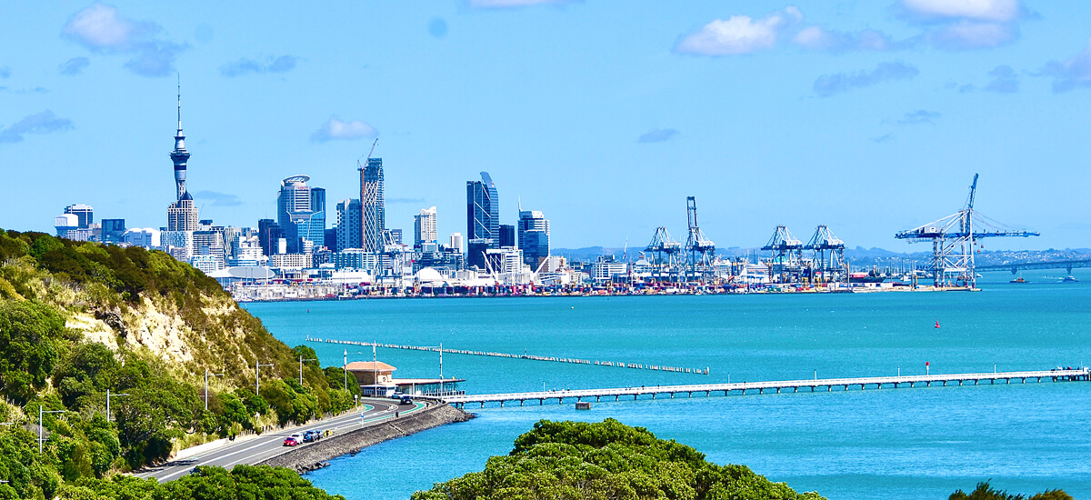 Auckland from Bastion Point