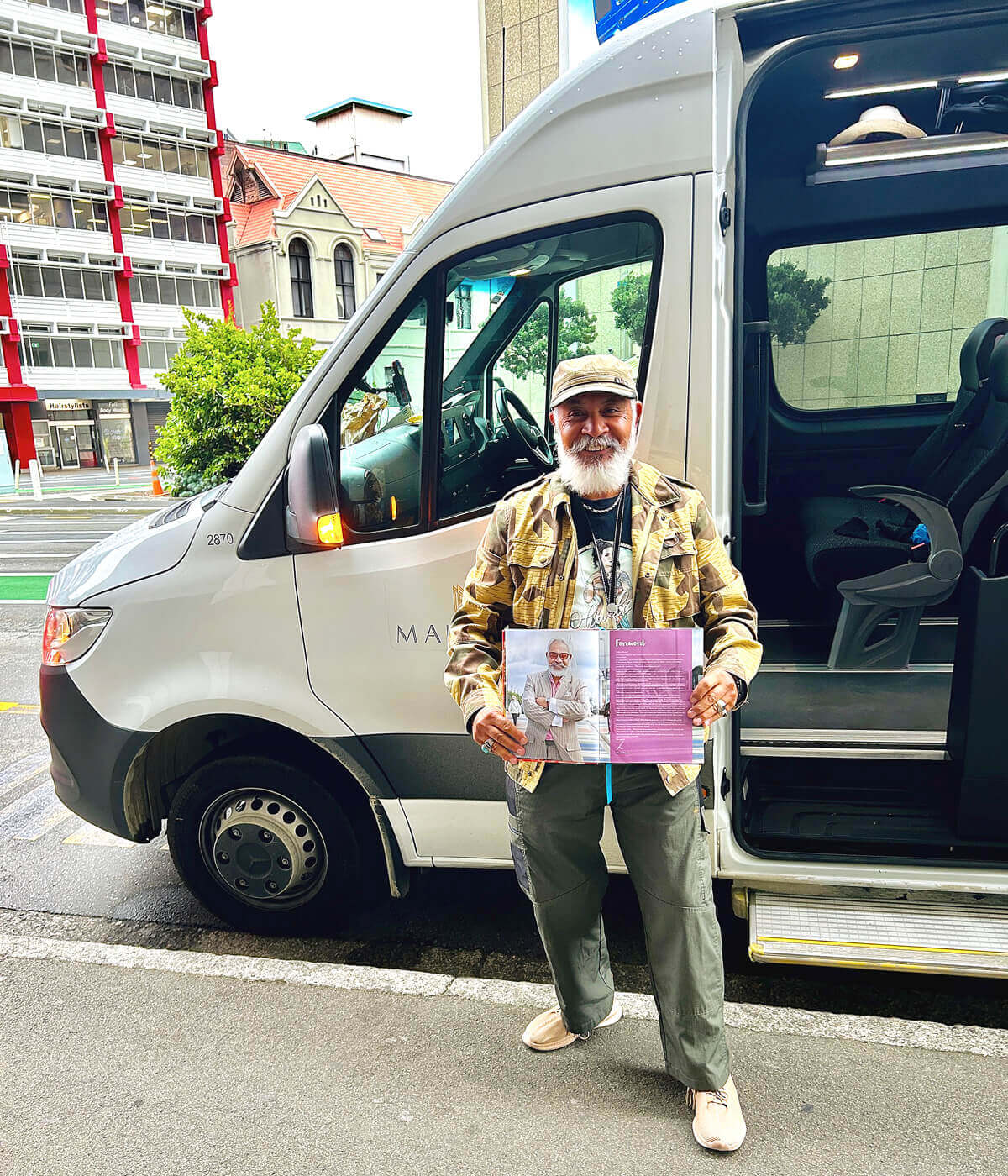 Our Driver Patrick Lee-Lo – Chef and Author