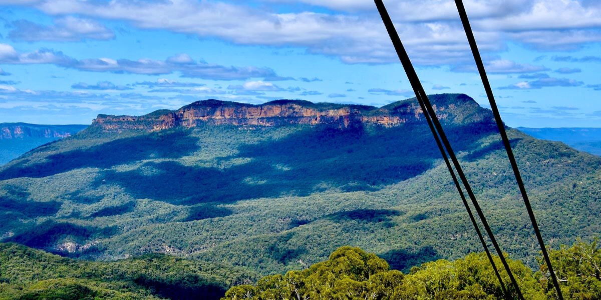 Blue Mountains from the Cableway