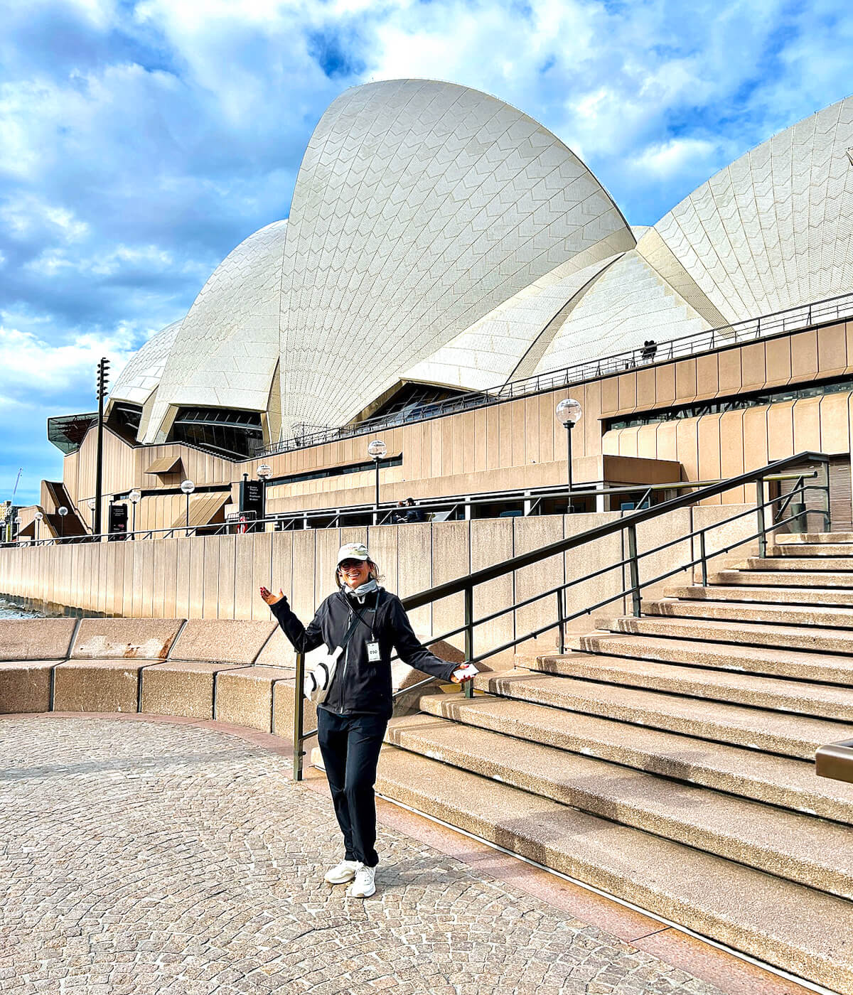 Brandi at the Sydney Opera House