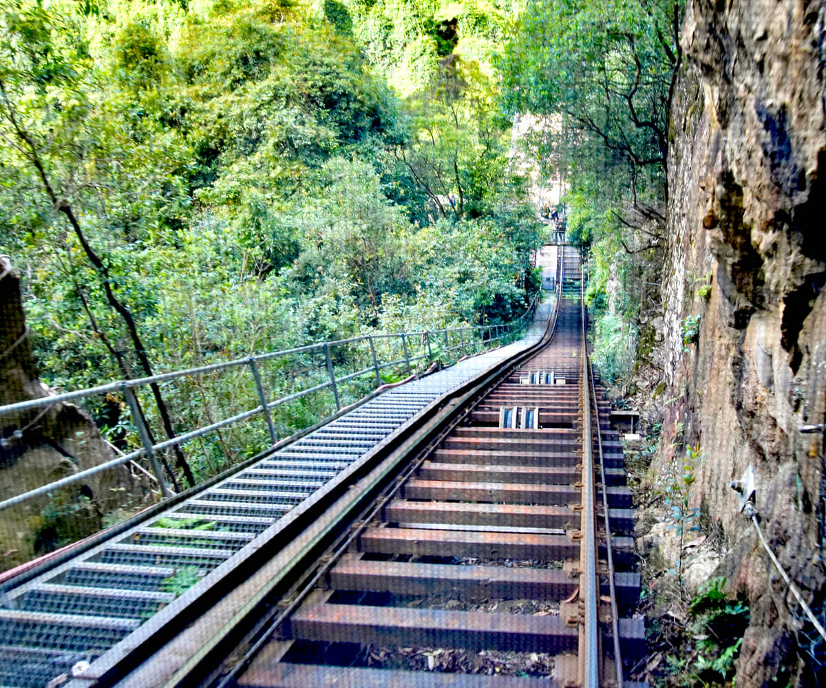 World&rsquo;s Steepest Train