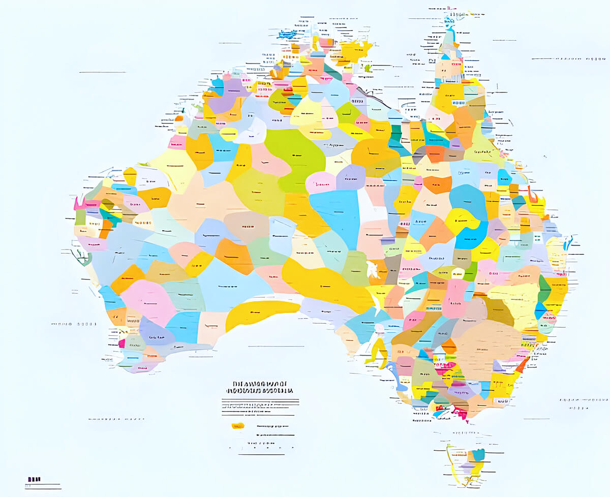 Map of Recognized First People's Territories