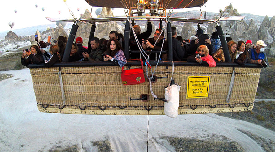 Our Cappadocia Balloon Basket