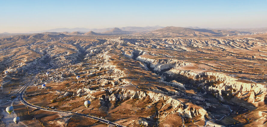 Over Cappadoccia