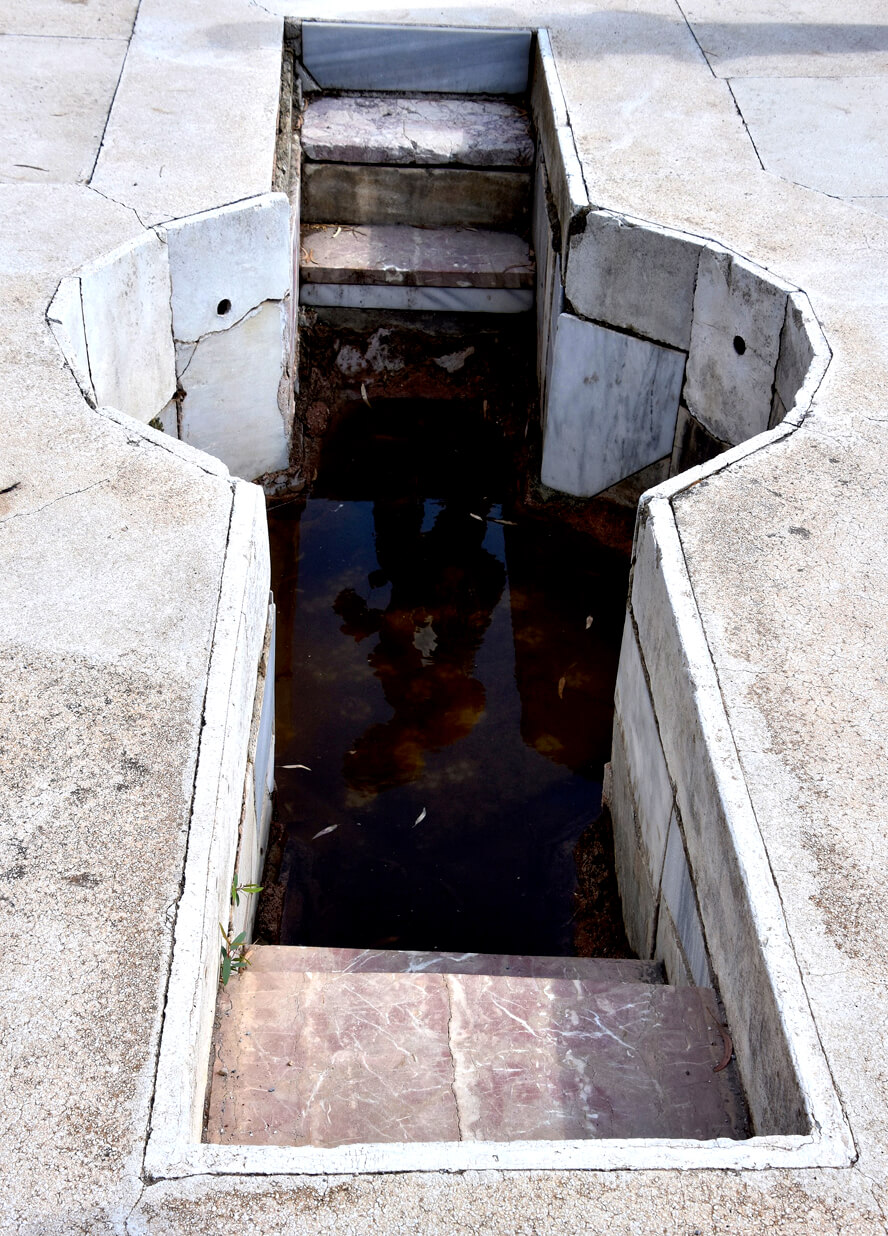 Baptistry. Basilica of Saint John, Selcuk, Turkey.