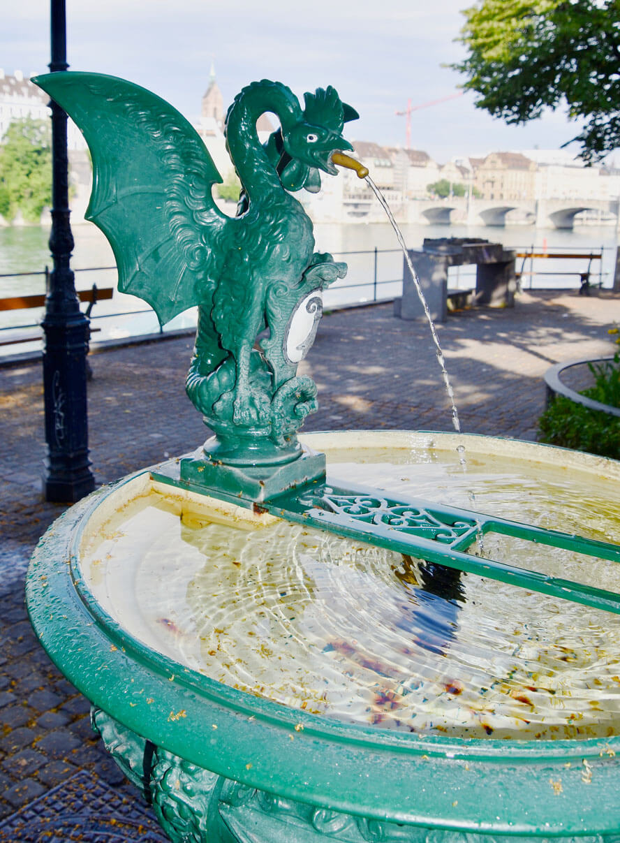 Basel Basilisk Fountain