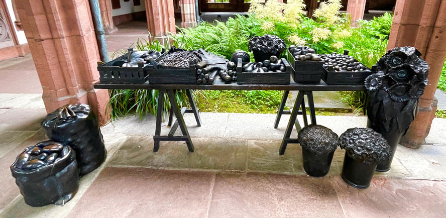 Basel Munster Market Sculpture