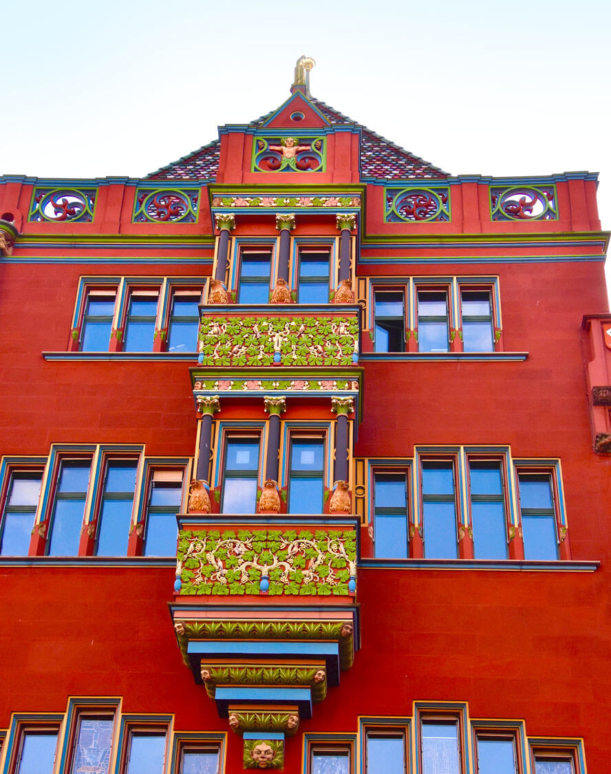 Rathaus neo-Gothic Balconies