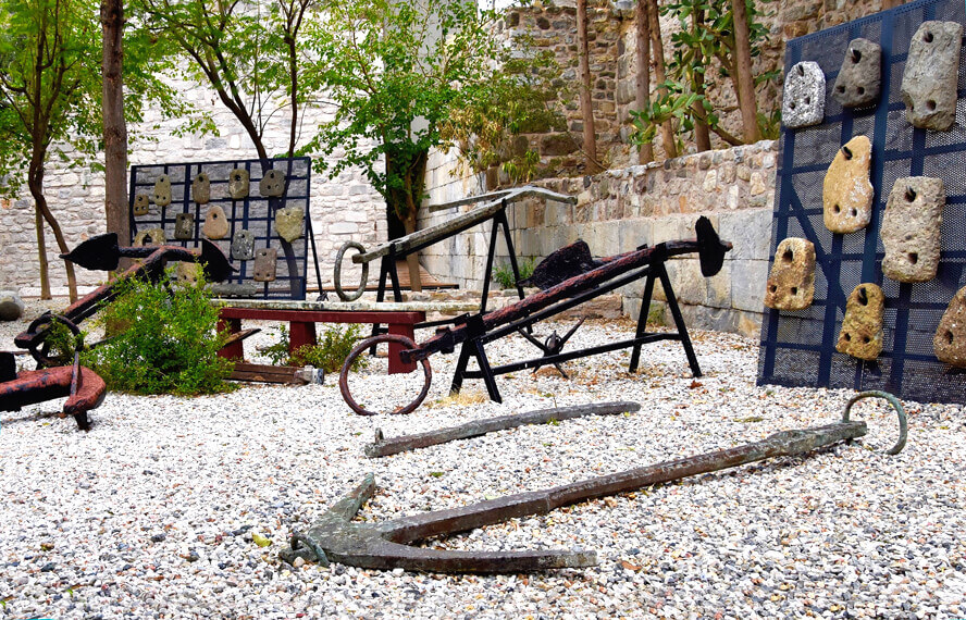 Anchors. Bodrum Castle.