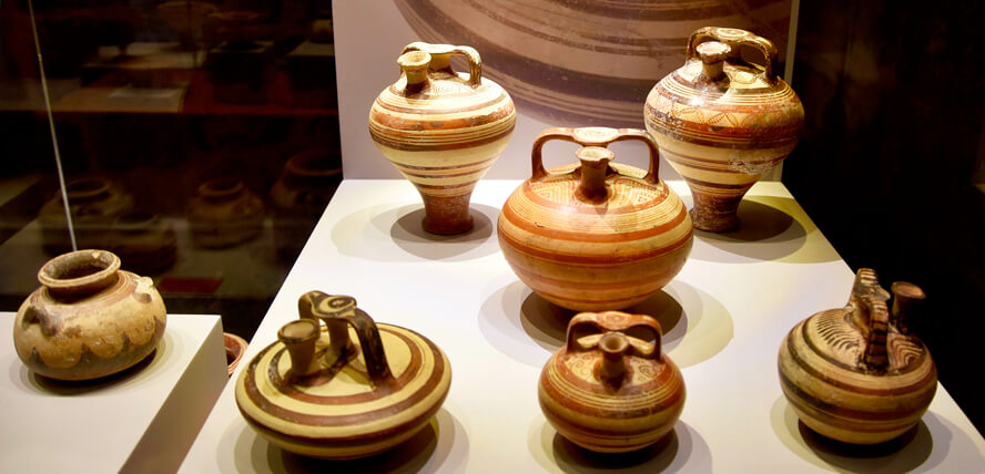 Mycenaean Pottery. Bodrum Castle.