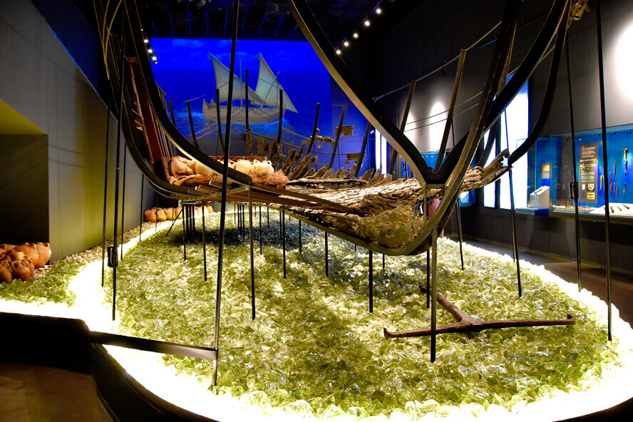 The Glass Shipwreck. Bodrum Castle.