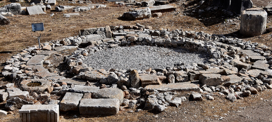 Ancient Altar. Bodrum.