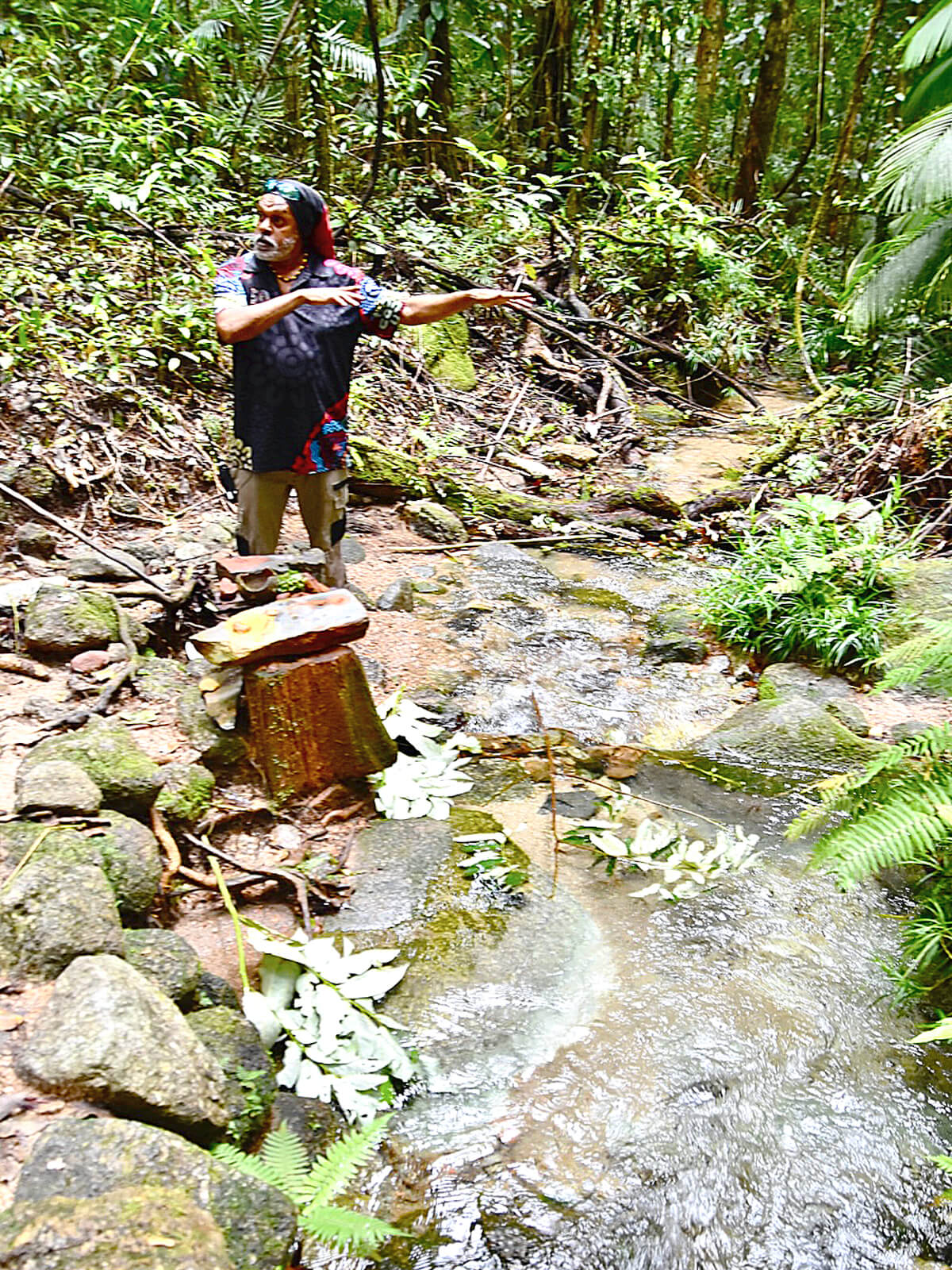 Skip Explains Aboriginal Colours