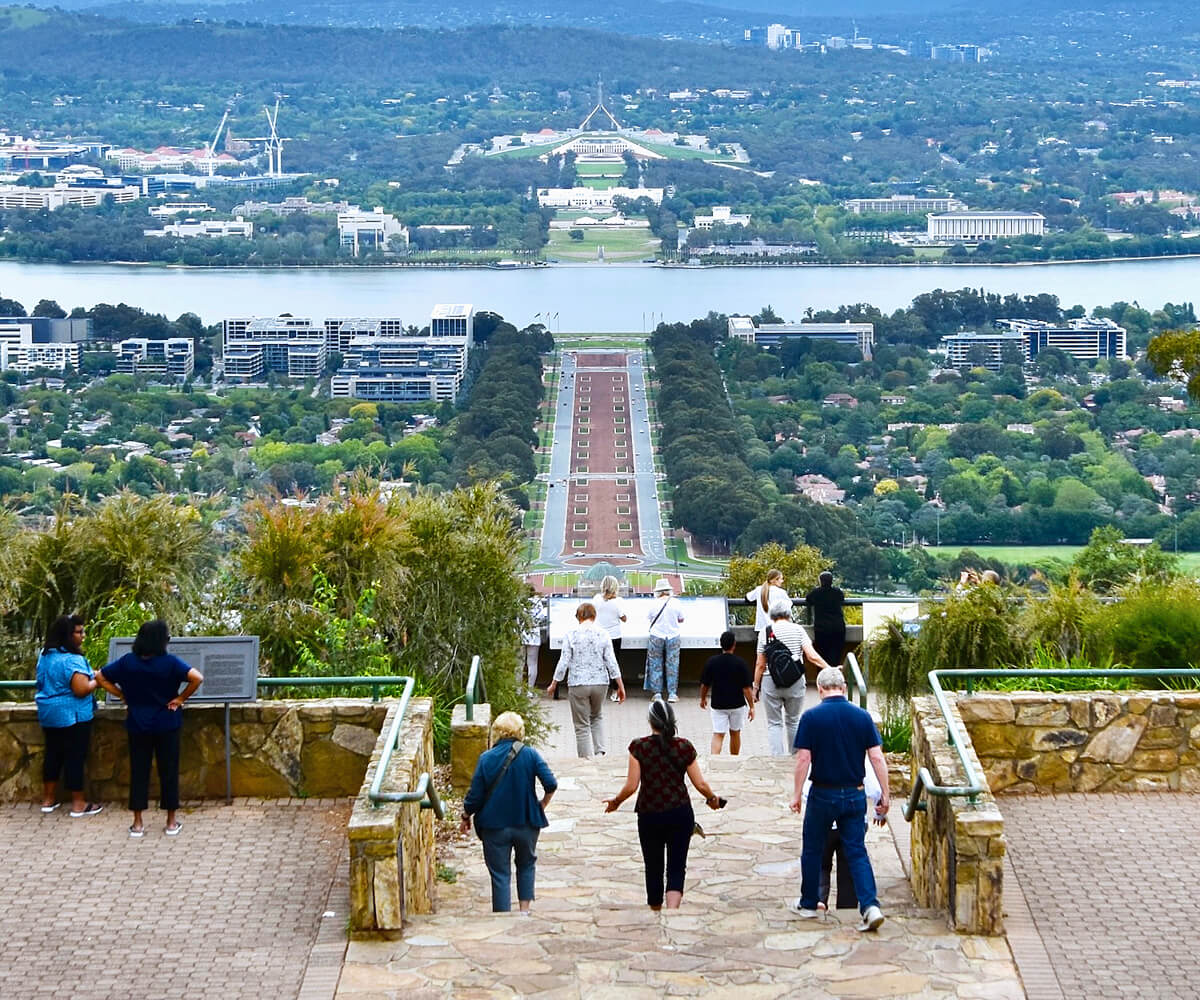 AA Group on Mount Ainslie