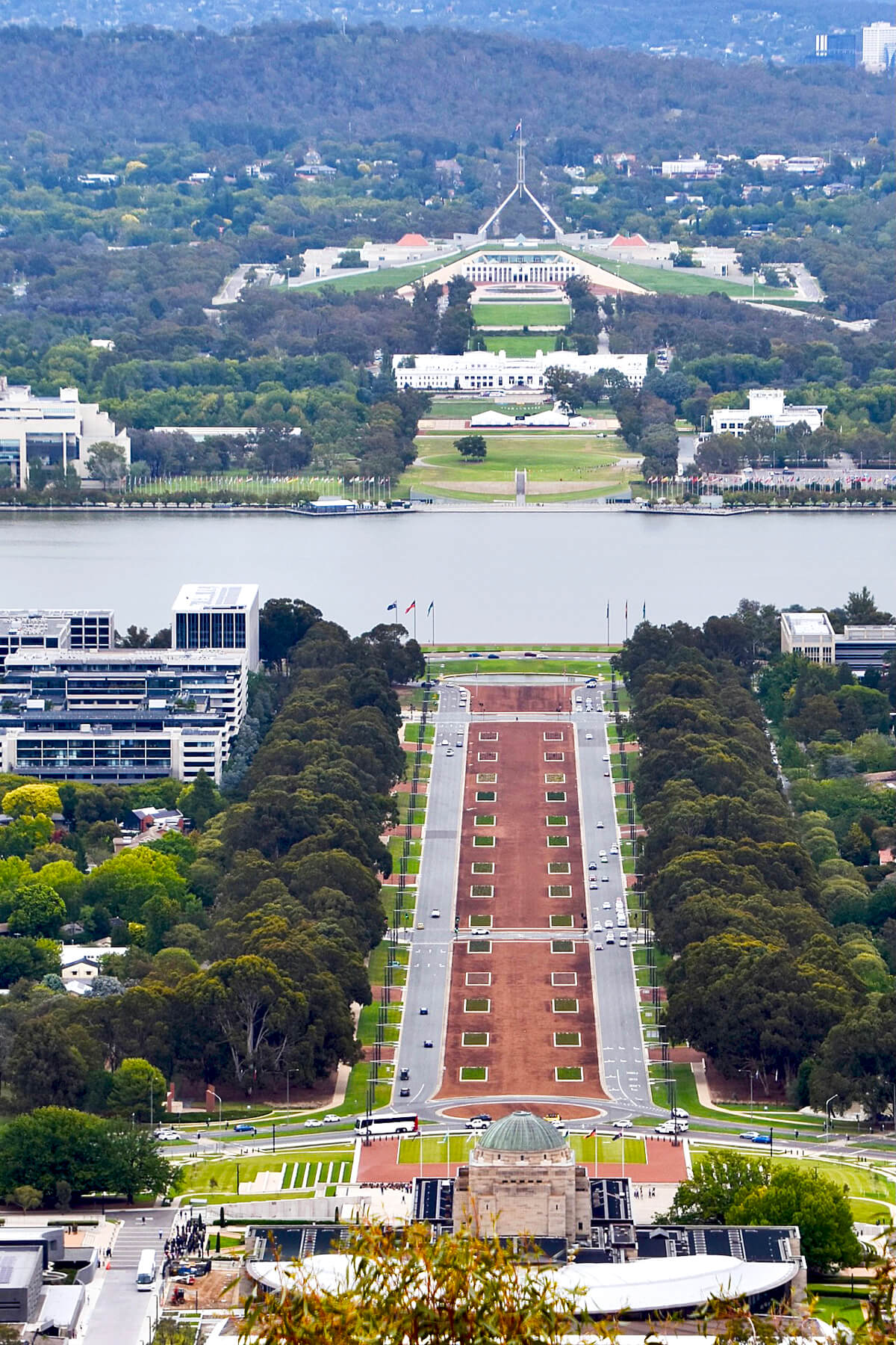 View from Mount Ainslie