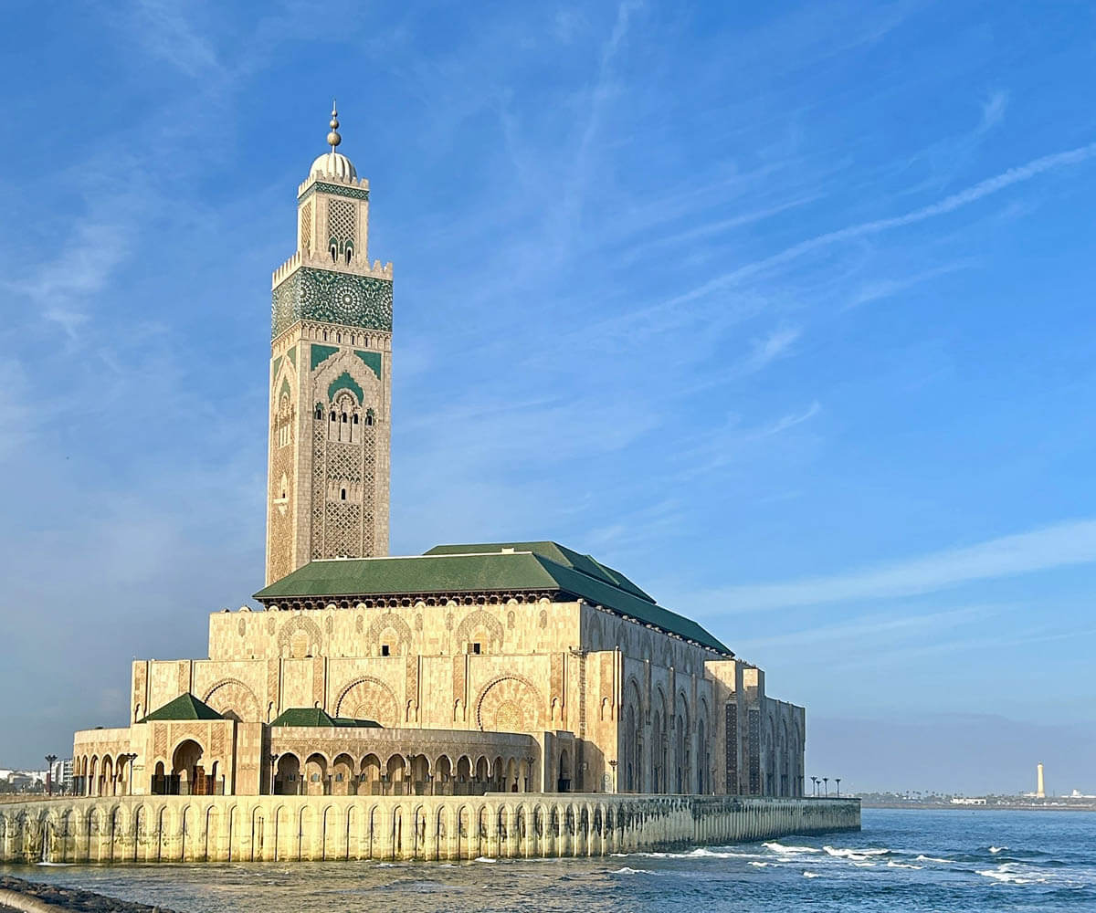 Hassan II Mosque & Lighthouse