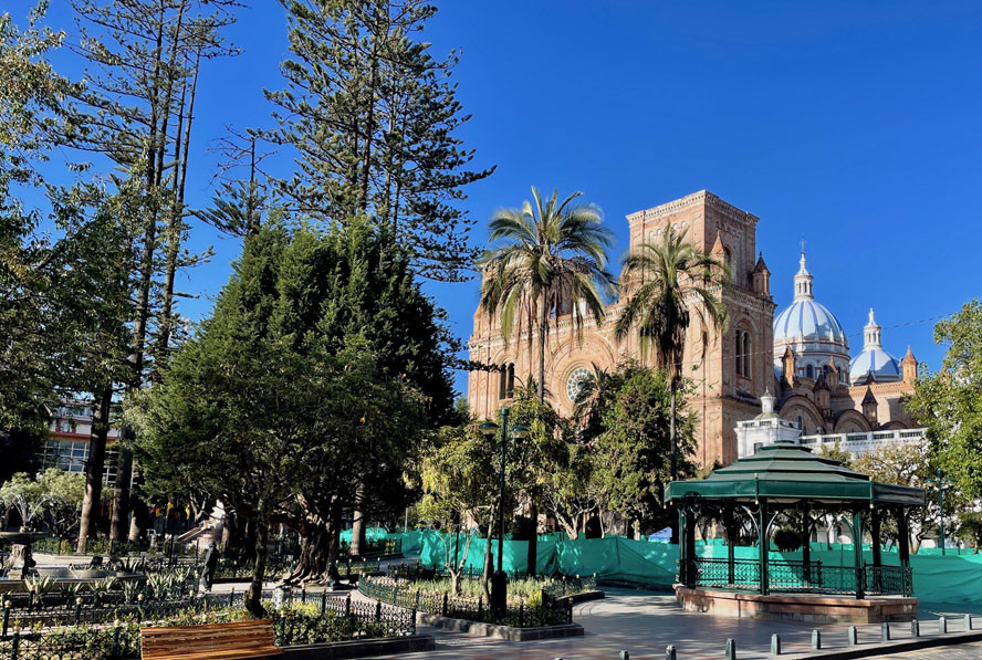 Morning View of the New Cathedral