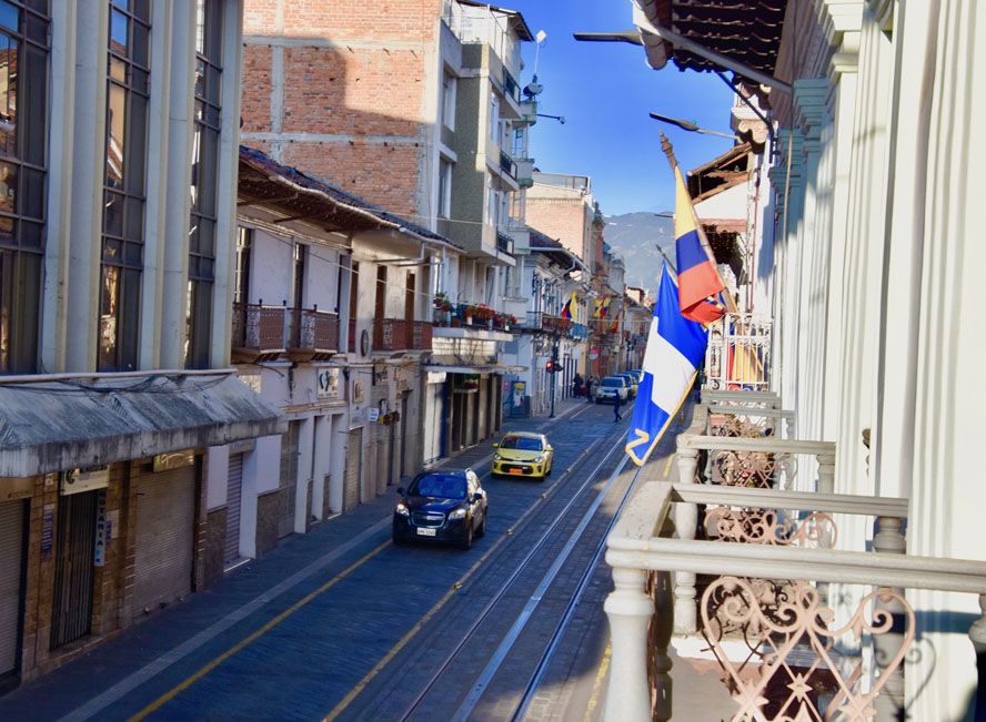 View from Room 1 Balcony