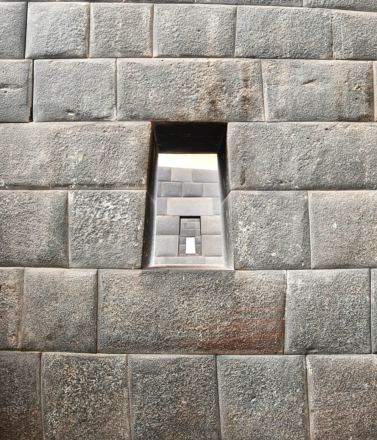 Incan Rooms inside Santo Domingo
