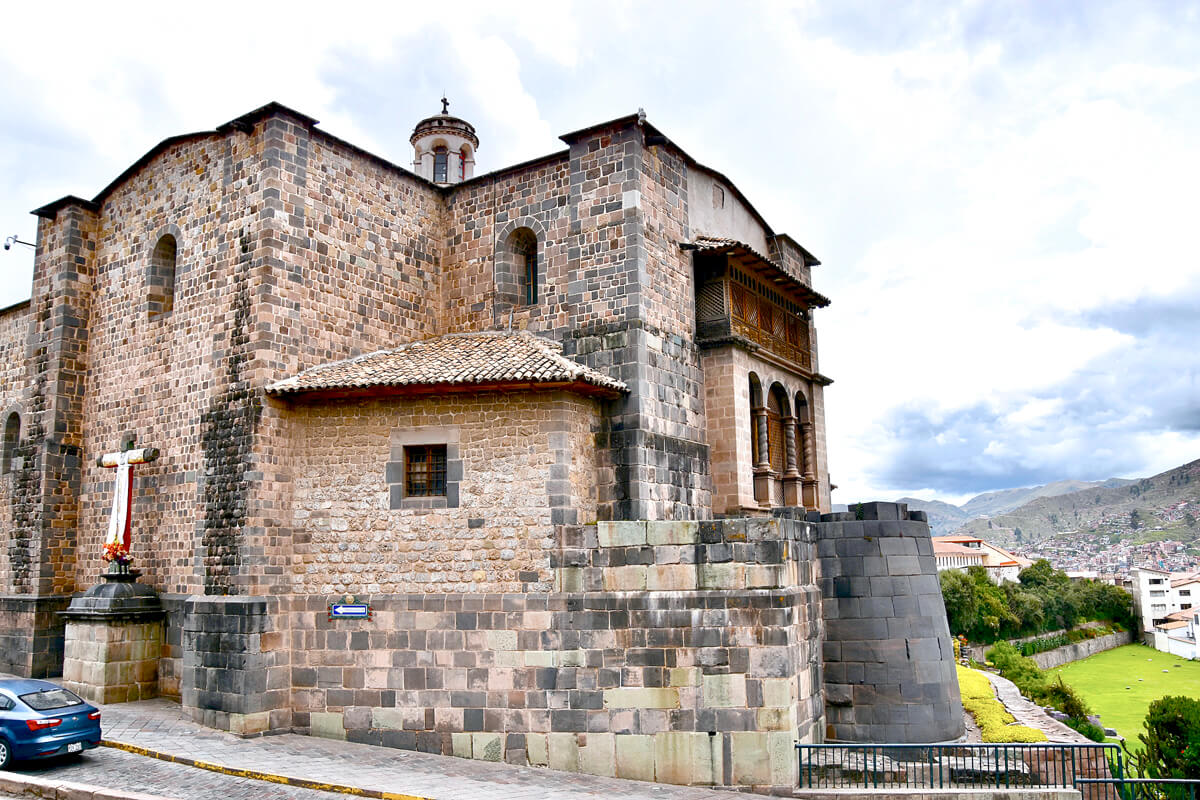 Rear of Santo Domingo Convent with Incan Abutment