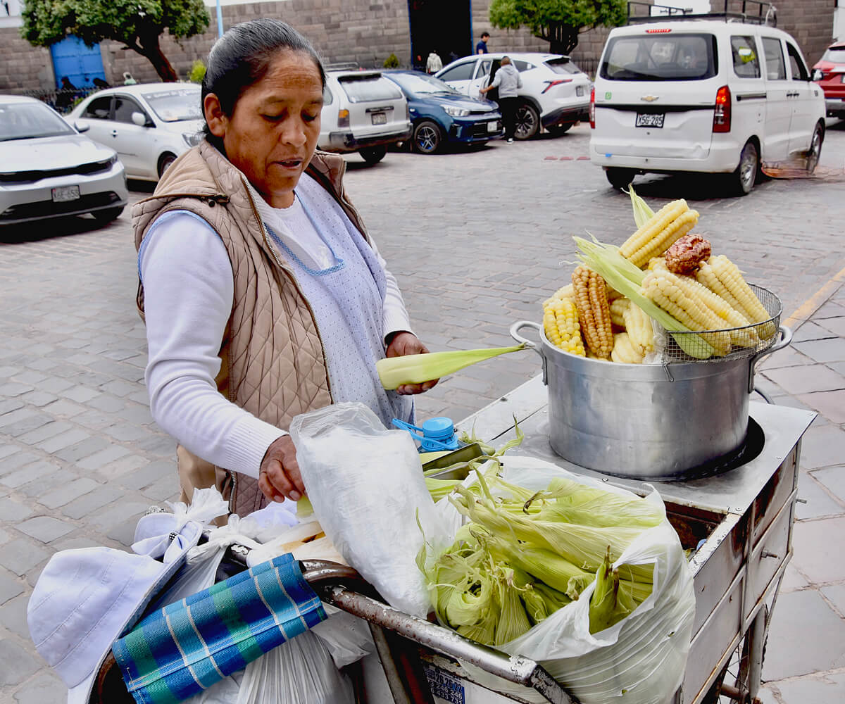 Street Corn Vendor