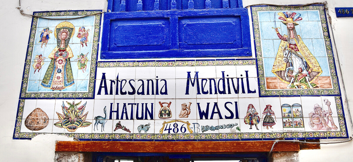 Tile Advertising an Art Studio