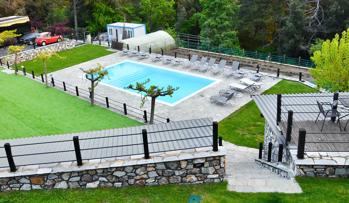 Swimming Pool from our Balcony