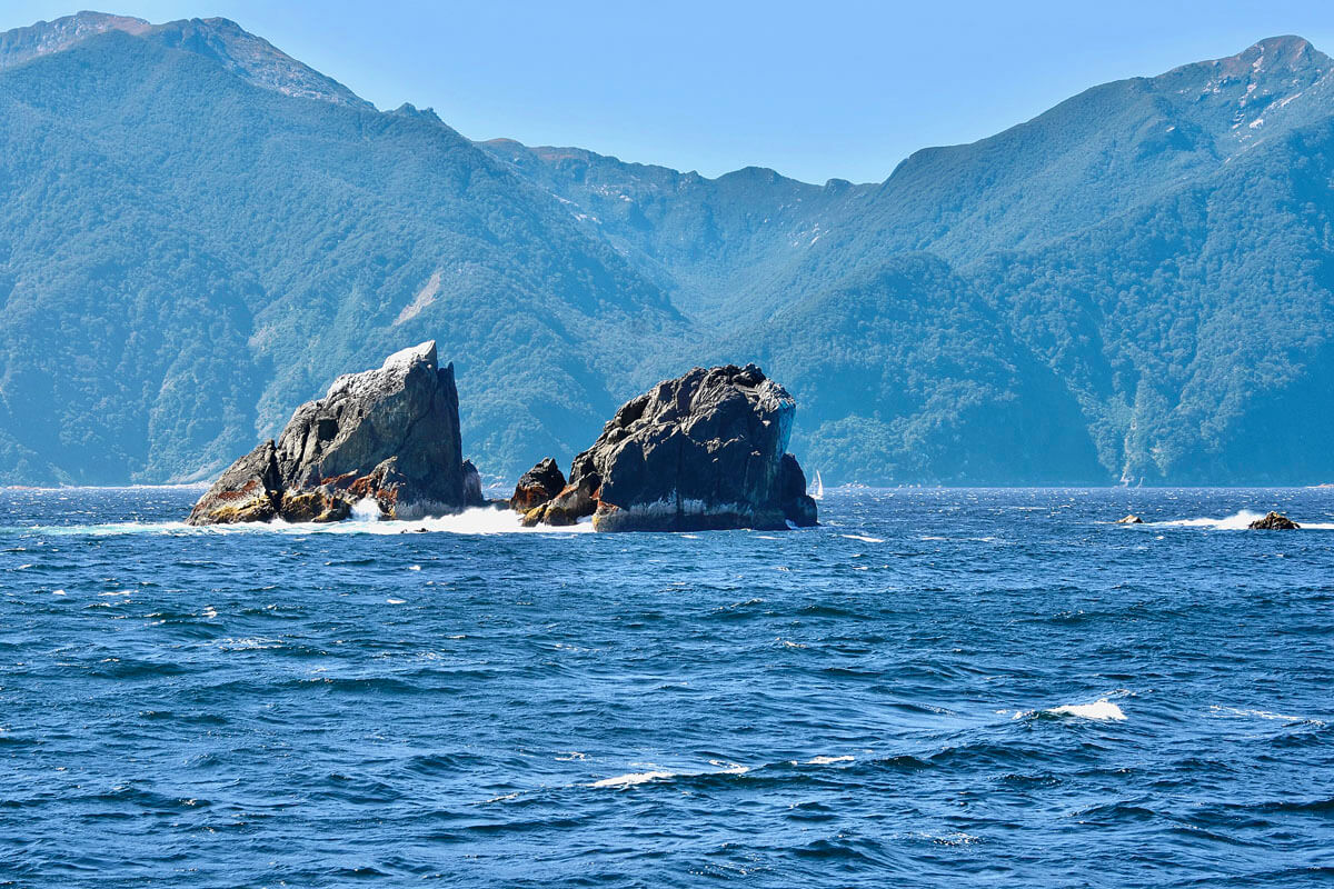 Rocks Often Covered in Waves