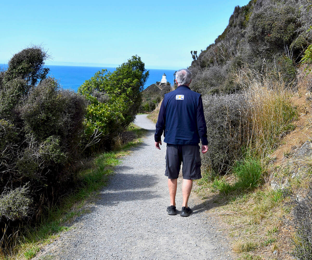 The Lighthouse Comes in to View