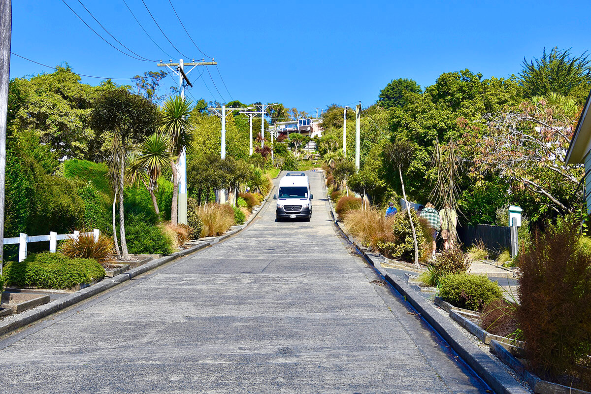 Our Bus Coming Down Baldwin Street