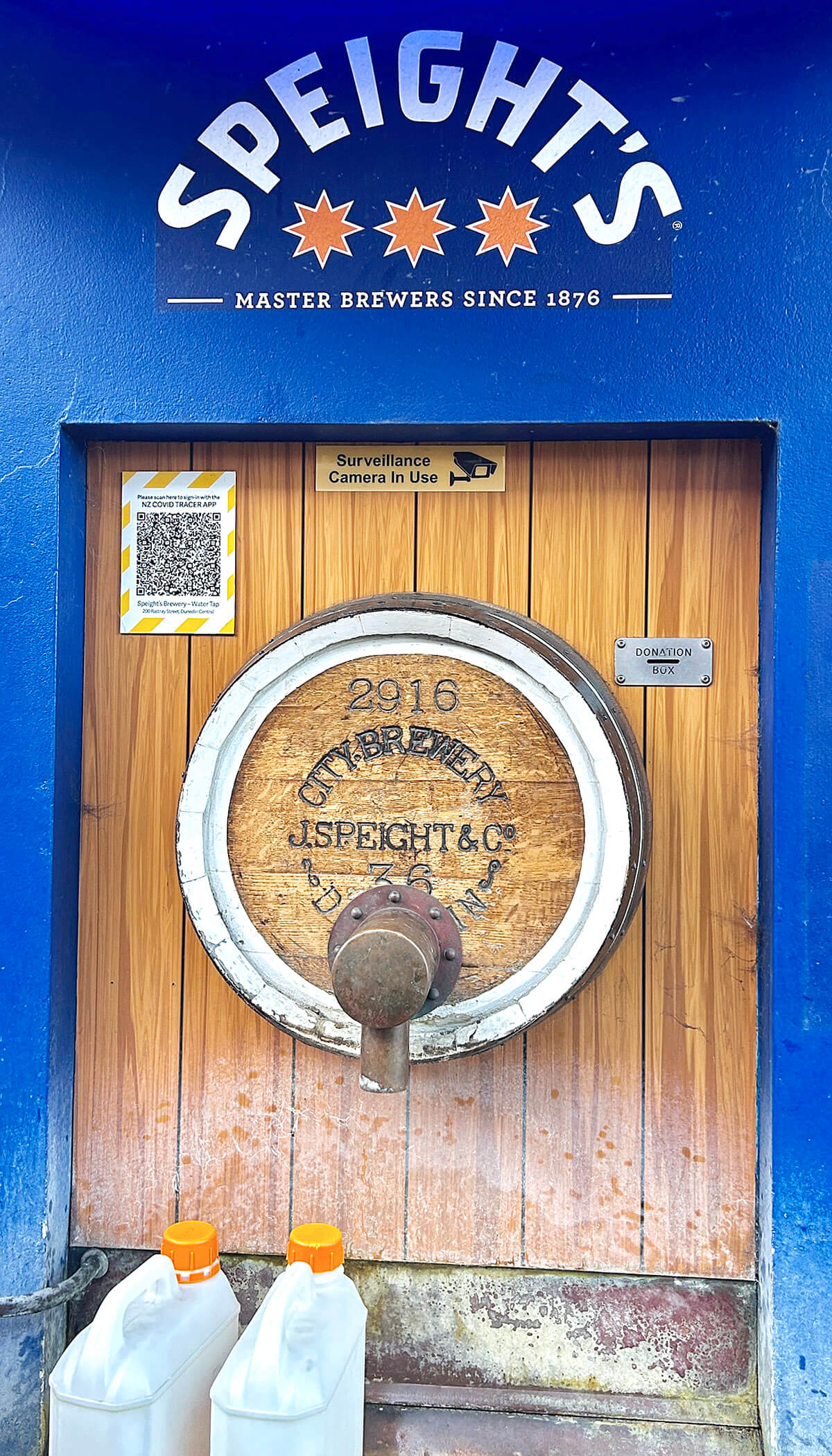 Speight's Spring Water Tap