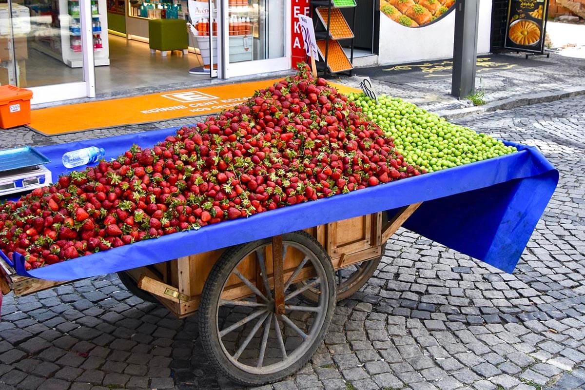 Strawberries & Greengages