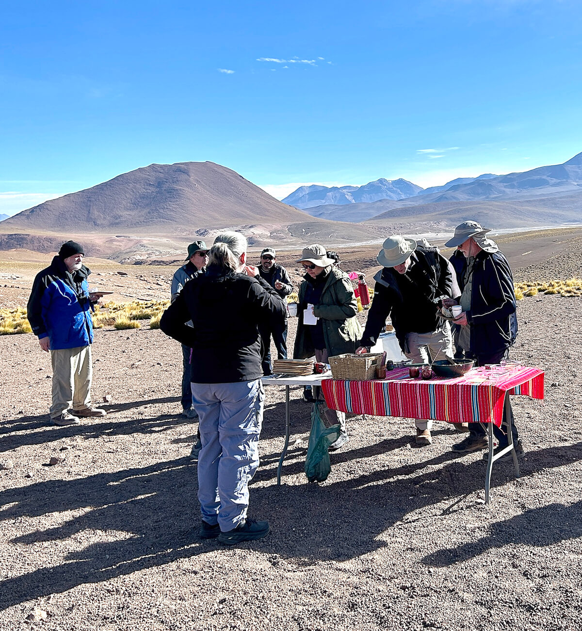 Breakfast in the Desert
