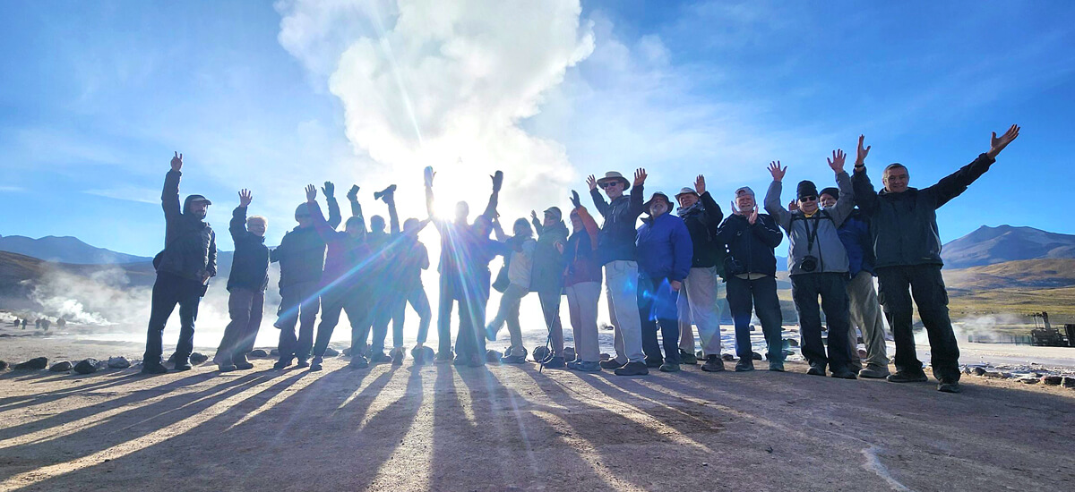 Group Photo at El Tatio