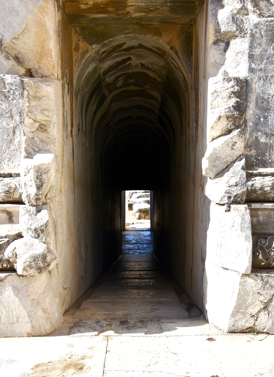 Entrance to the Oracle. Didyma & the Oracle of Apollo.