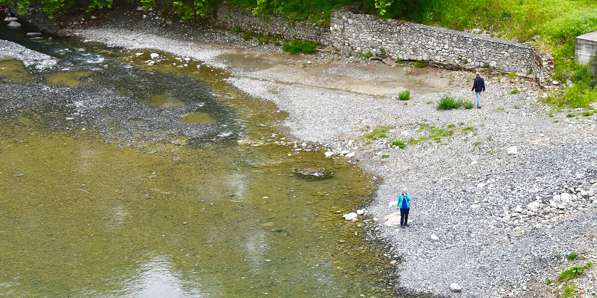 Looking Down from Konitsa Bridge